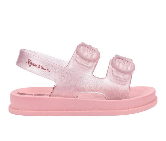 Kids' Ipanema Toddler Follow Sandals in Pink Glitter color