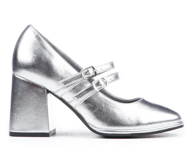 Women's MIA Neela Pumps in Silver color