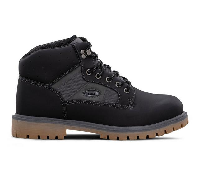 Men's Lugz eCHO Boots in Blk/Chrcoal/Gum color