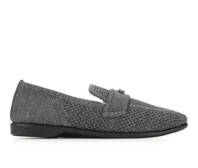 Women's Aerosoles Nanti Knit Loafers in Gunmetal color