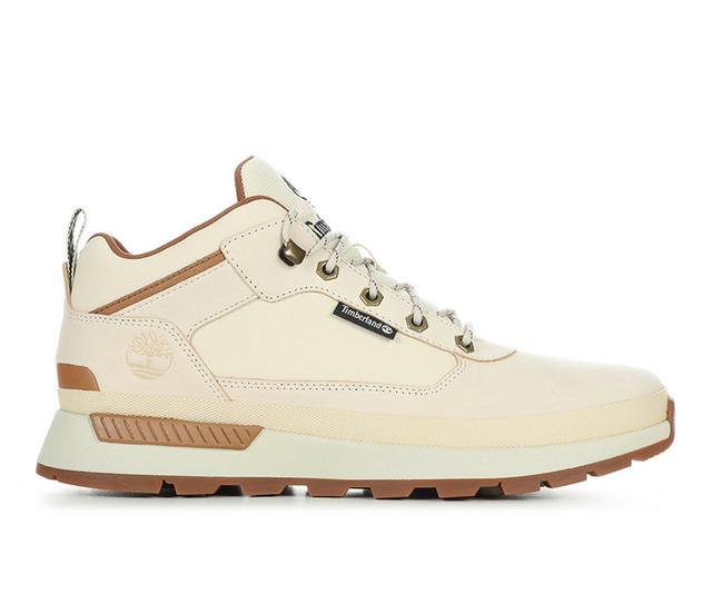 Men's Timberland FieldTrekker Low Hiking Boots in Nat Nubuck color