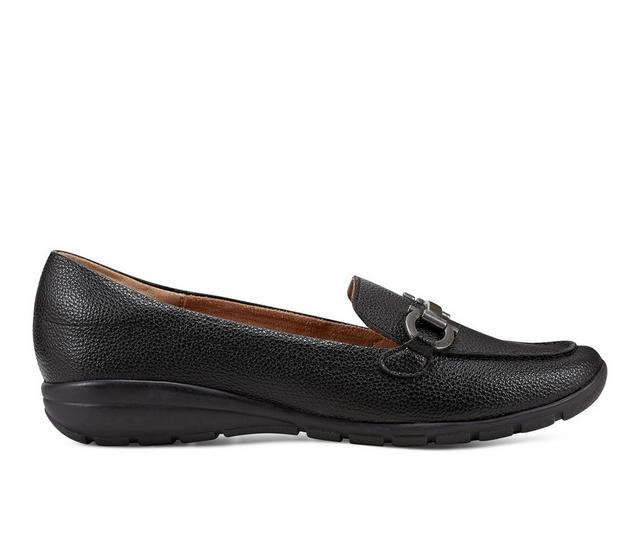 Women's Easy Spirit Andra Loafers in Black color