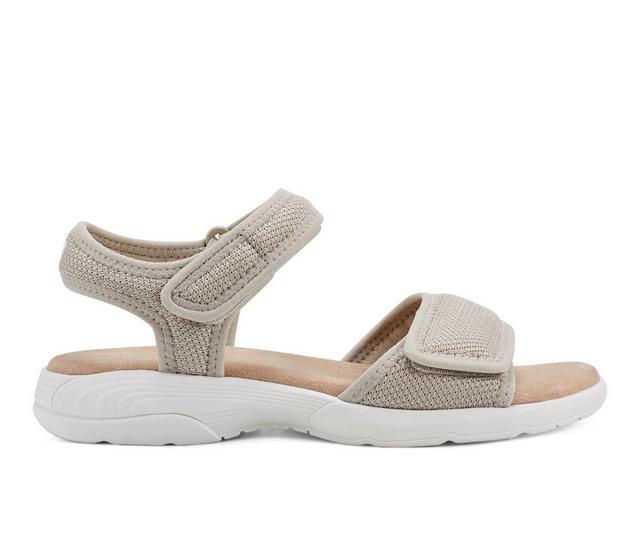 Women's Easy Spirit Teline Sandals in Taupe color