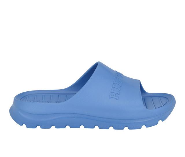Men's Tommy Hilfiger Gager Sport Slides in Medium Blue color