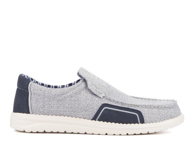 Men's Xray Footwear Finch Casual Slip On Shoes in Grey color