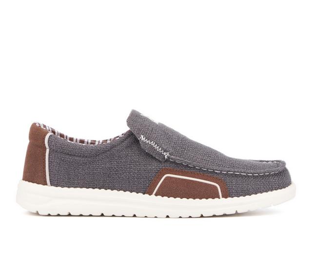Men's Xray Footwear Finch Casual Slip On Shoes in Khaki color