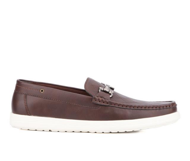 Men's Xray Footwear Miklos Casual Loafers in Brown color