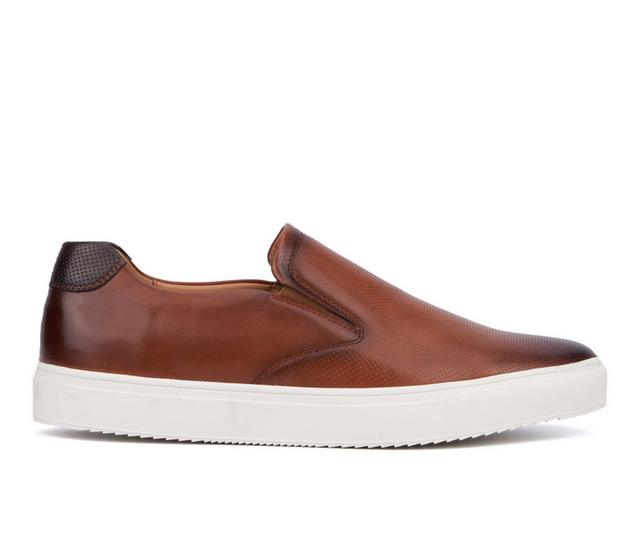 Men's Xray Footwear Jasper Slip On Shoes in Cognac color