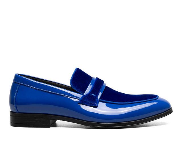 Men's Stacy Adams Spratley Dress Shoes in Royal Blue color