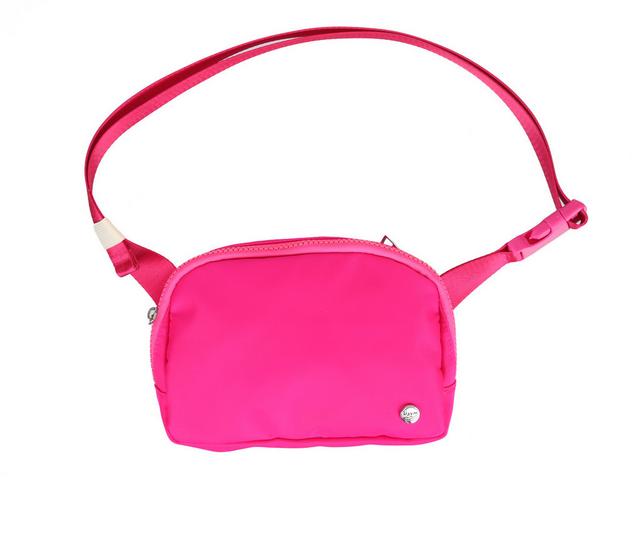 MAYIM HYDRATION The Everywhere Belt Bag Handbag in HOT PINK color