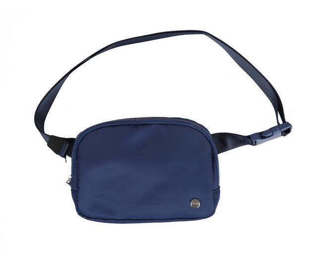 MAYIM HYDRATION The Everywhere Belt Bag Handbag in NAVY color