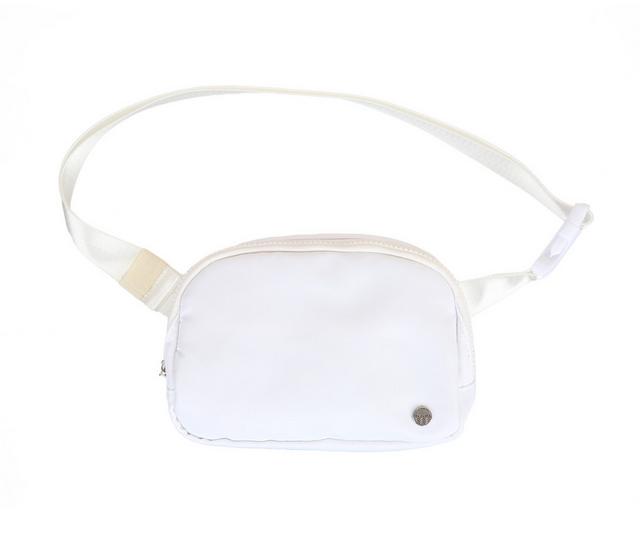 MAYIM HYDRATION The Everywhere Belt Bag Handbag in WHITE color