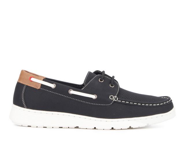 Men's Xray Footwear Trent Boat Shoes in Black color