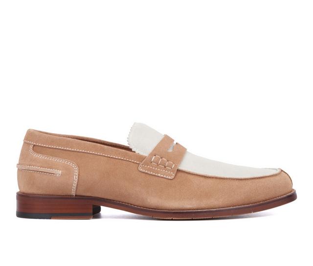 Men's Vintage Foundry Co Brioc Dress Loafers in Tan color