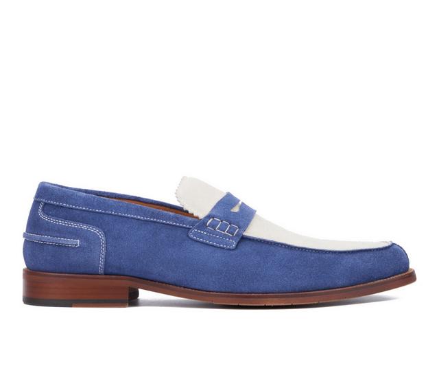 Men's Vintage Foundry Co Brioc Dress Loafers in Blue color