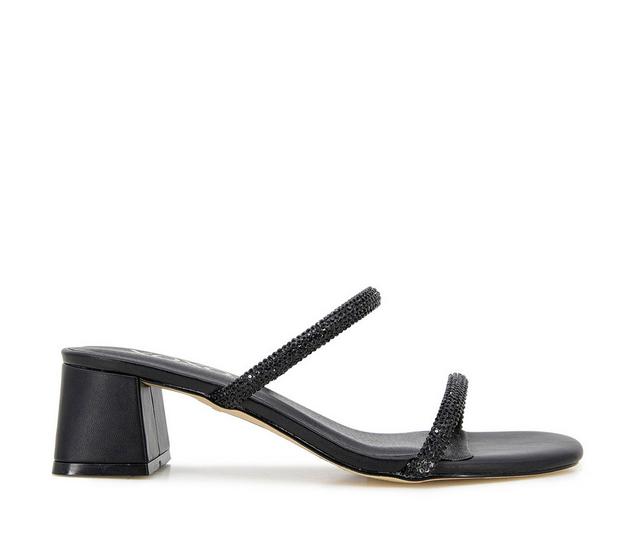 Women's XOXO Uma Special Occasion Dress Sandals in Black color