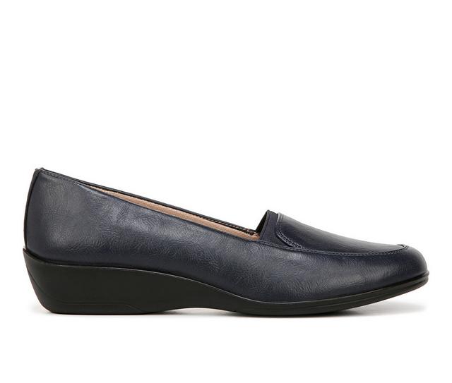 Women's LifeStride Ida Loafers in Lux Navy color