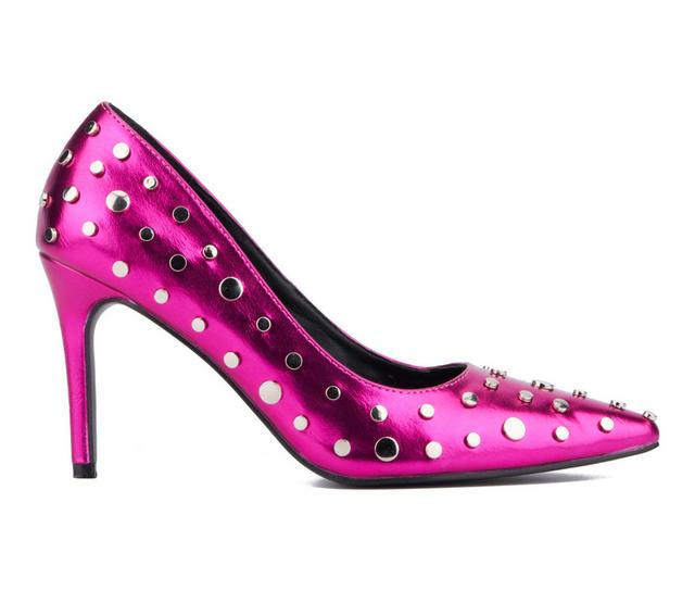 Women's Torgeis Zoelle Stiletto Pumps in Pink color