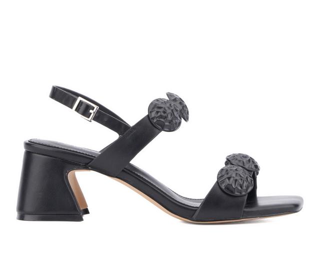 Women's Torgeis Felicia Dress Sandals in Black color