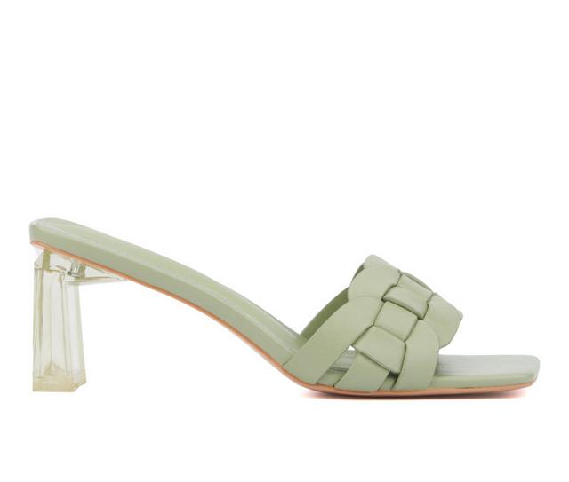 Women's Torgeis Ela Dress Sandals in Sage Green color