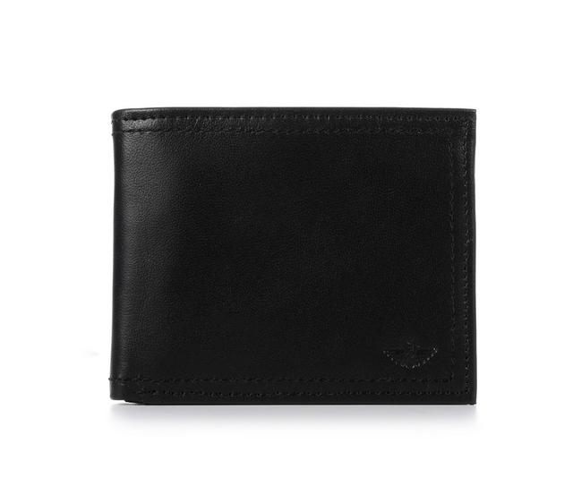Dockers Accessories Leather RFID Extra Bifold in Black color