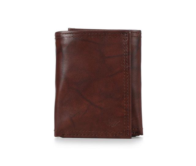 Dockers Accessories Leather RFID x-cap Trifold in Brown color