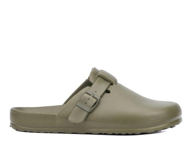 Men's Xray Footwear Reggie Clogs in Olive color
