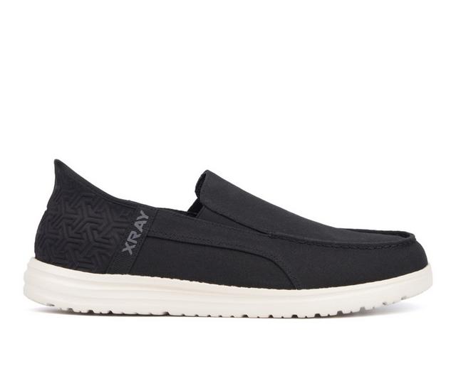 Men's Xray Footwear Brad Casual Slip On Shoes in Black color