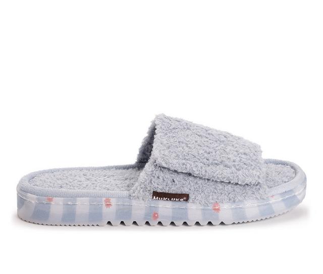 MUK LUKS Acacia Slipper in Light Blue color