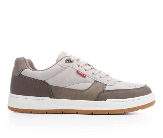 Men's Levis La Jolla Sneakers in Grey/Taupe color