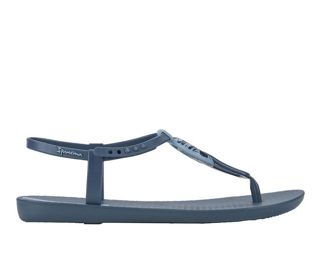 Women's Ipanema Class Marble Sandals in Blue/Blue color