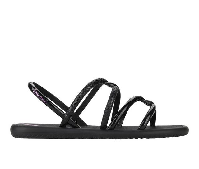 Women's Ipanema Meu Sol Sandals in Black/Lilac color