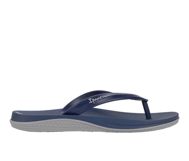 Men's Ipanema Ana Lapa Flip-Flops in Blue/Blue color