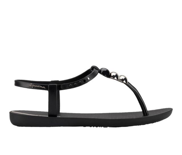 Women's Ipanema Class Blown Sandals in Black/Onix color