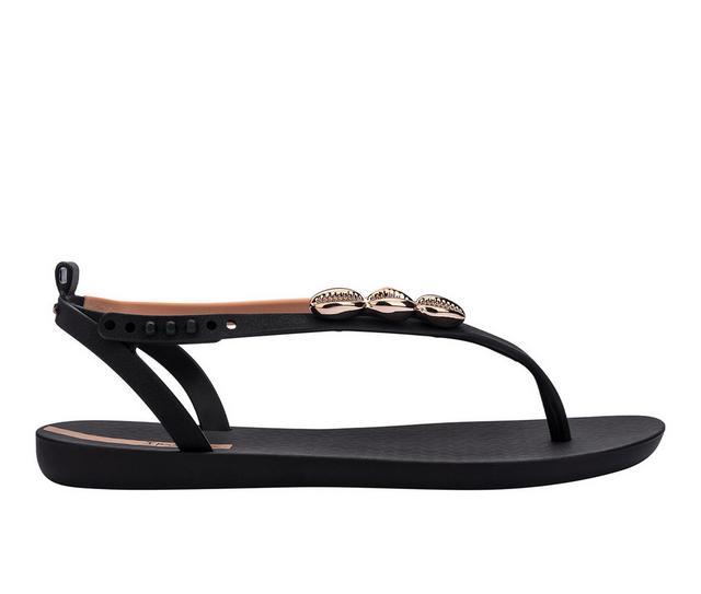 Women's Ipanema Salty II Sandals in Black/Beige color