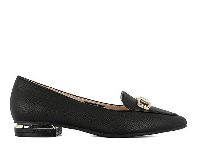 Women's Jones New York Quilsee Loafers in Black color