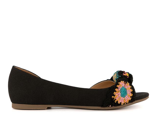 Women's Sugar Cabeza Sandals in Black Canvas color