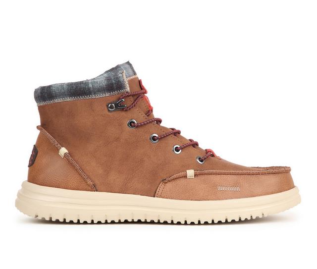 Men's HEYDUDE Bradley Boot Classic Boots in Cognac color