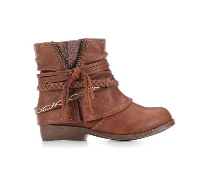 Girls' Jellypop Lil Harmony Toddler 5-10 Boots in Cognac Multi color