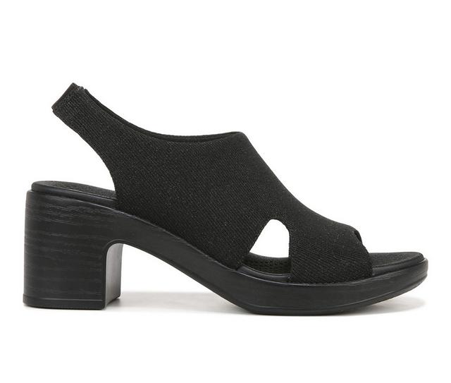 Women's BZEES Eden Dress Sandals in Black color