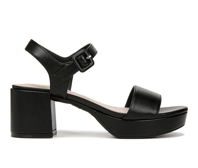 Women's LifeStride Rhythmn Platform Dress Sandals in Black color