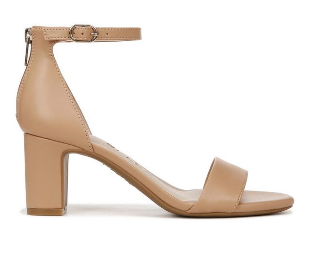 Women's LifeStride Florence Dress Sandals in Camel Tan color
