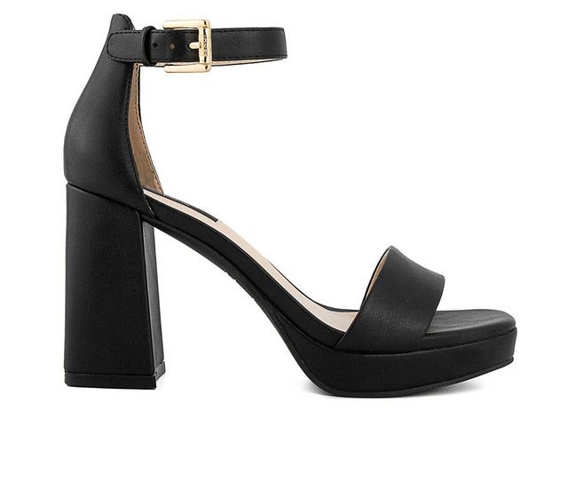 Women's Jones New York Toren Platform Dress Sandals in Black color