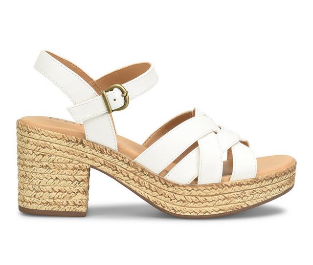 Women's BOC Melodie Espadrille Dress Sandals in White color