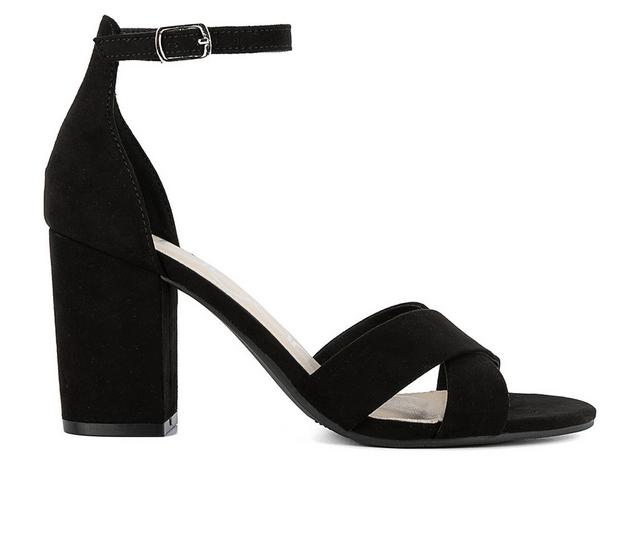 Women's Sugar Machellie Dress Sandals in Black color