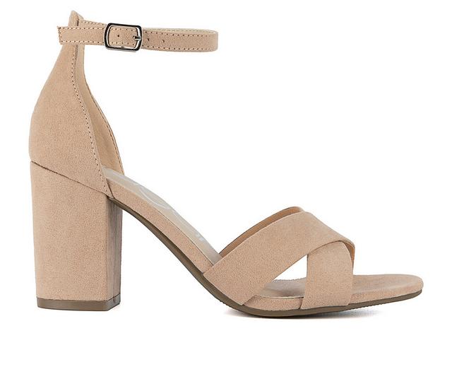 Women's Sugar Machellie Dress Sandals in Natural color