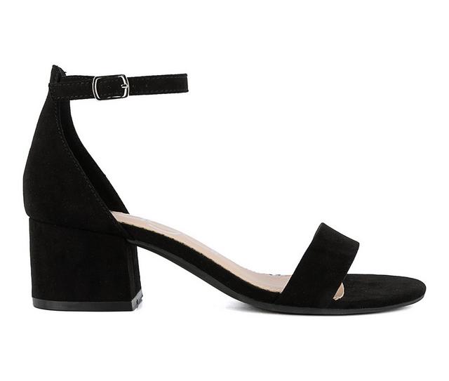 Women's Sugar Noelle 7 Dress Sandals in Black color