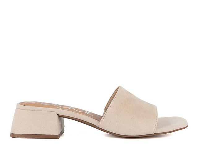 Women's Sugar Uniform 3 Dress Sandals in Nude color