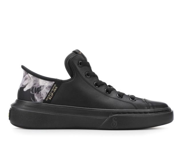 Men's SKECHERS X SNOOP DOGG 251016 Snoop One OG Slip-Ins in Black/Black color