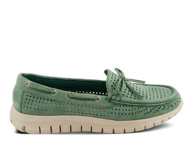 Women's Patrizia Aboard Loafers in Green color